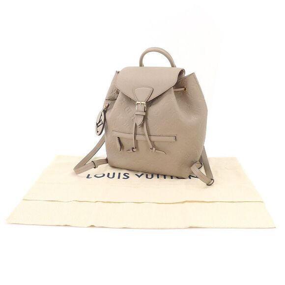 Louis Vuitton Monogram Emplant Montsouris PM Backpack Leather - Picture 1 of 8